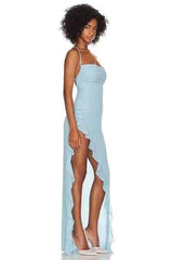 Michelle High-Slit Formal Dress