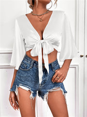 Boho Daze Tie Front Top