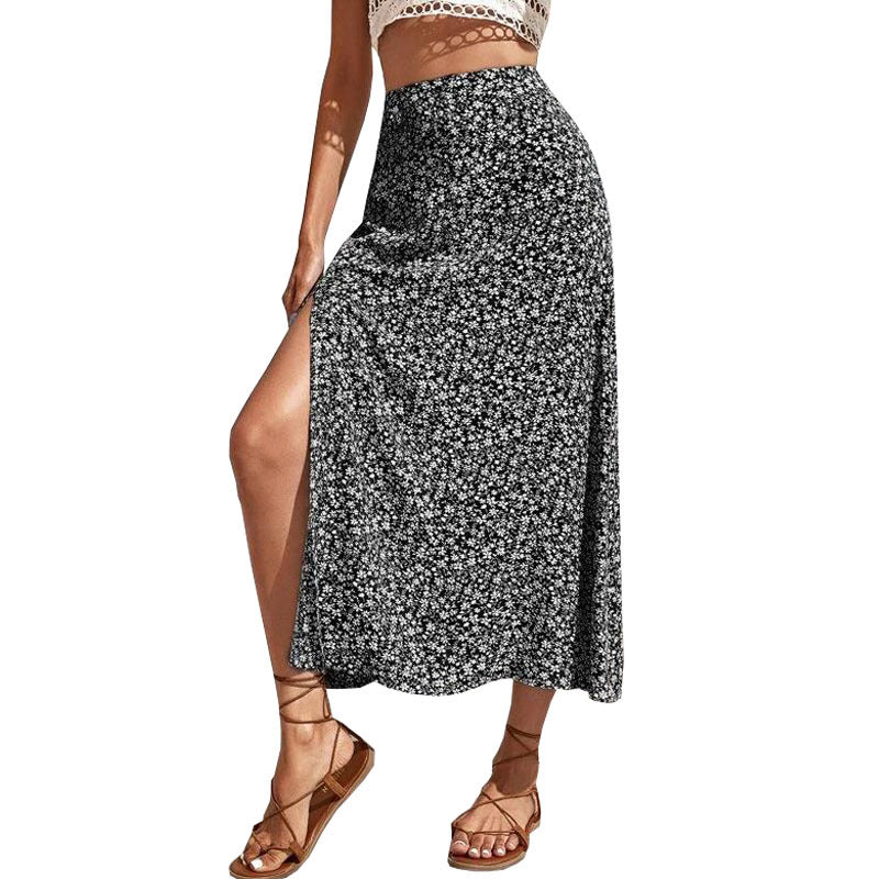 Fabulously Fierce Leopard Mini Skirt - Black