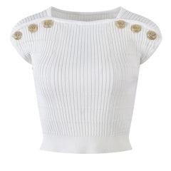 The Lilo Sleeveless Knitted Shirt - Multiple Colors