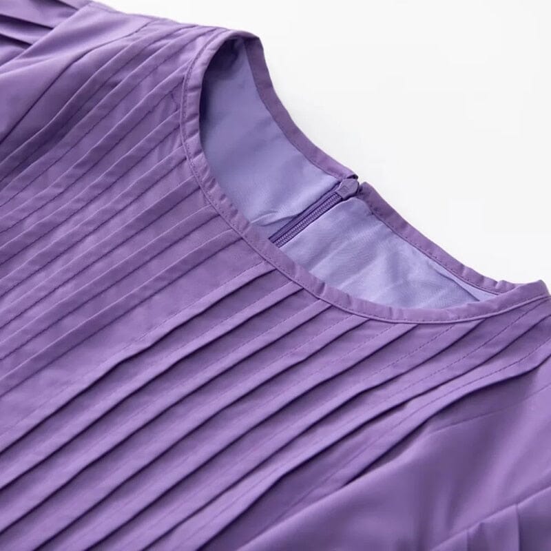 The Lavender Short Sleeve Dress