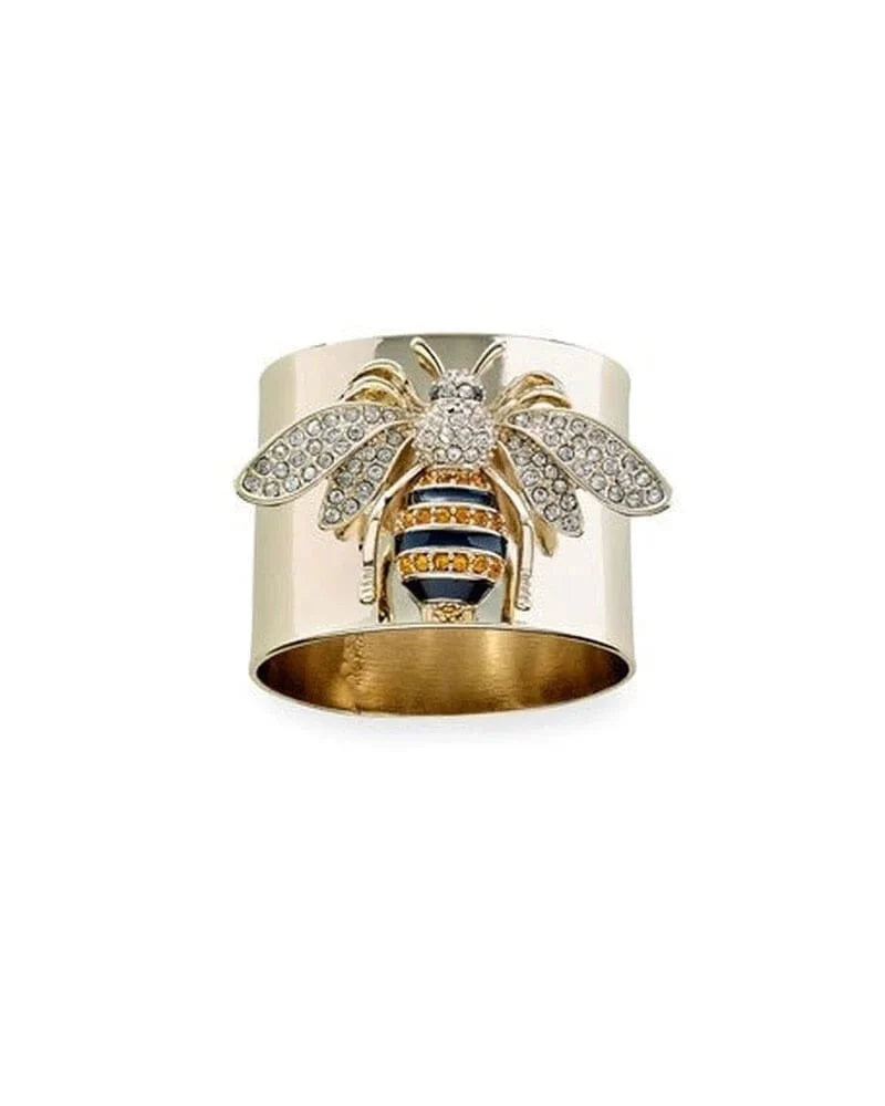 The Scarab Crystal Band Ring