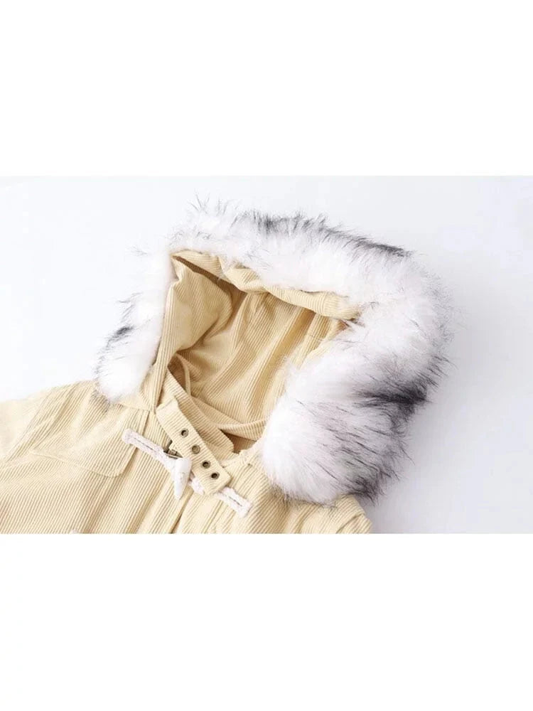 The Molly Oversized Faux Fur Hooded Winter Coat - Multiple Colors