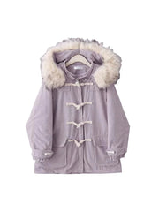 The Molly Oversized Faux Fur Hooded Winter Coat - Multiple Colors