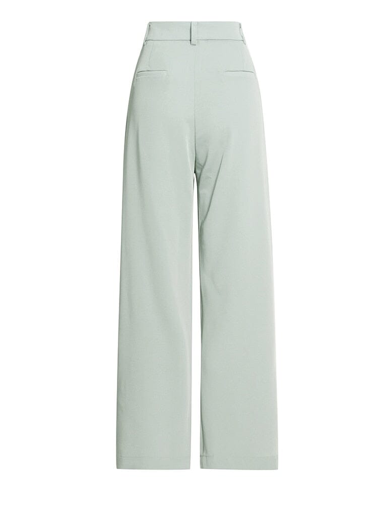 The Clover High-Waisted Asymmetrical Trousers