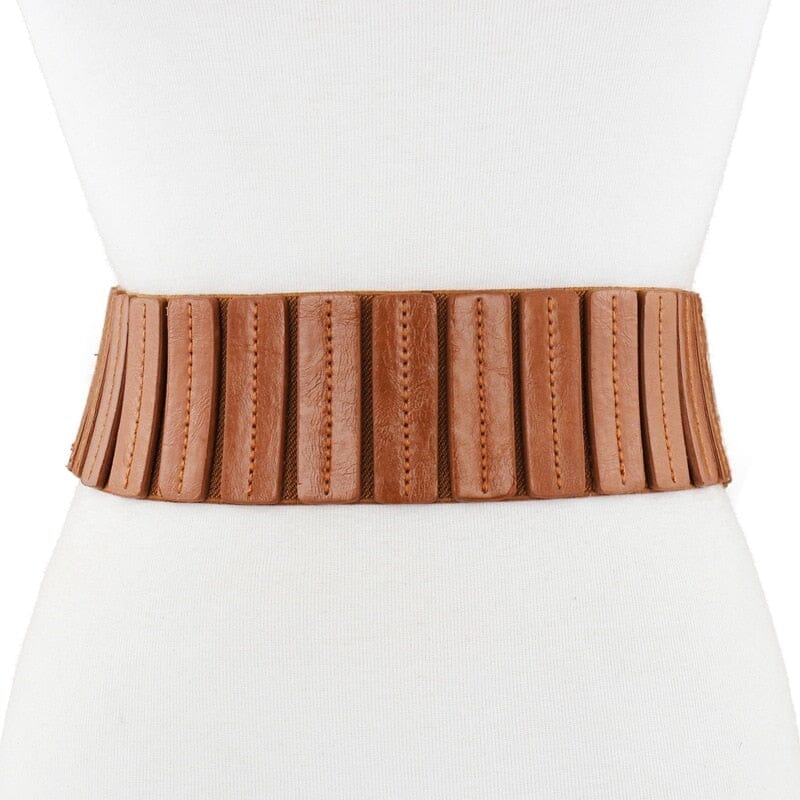 The Artemis Faux Leather Waistband Belt - Multiple Colors