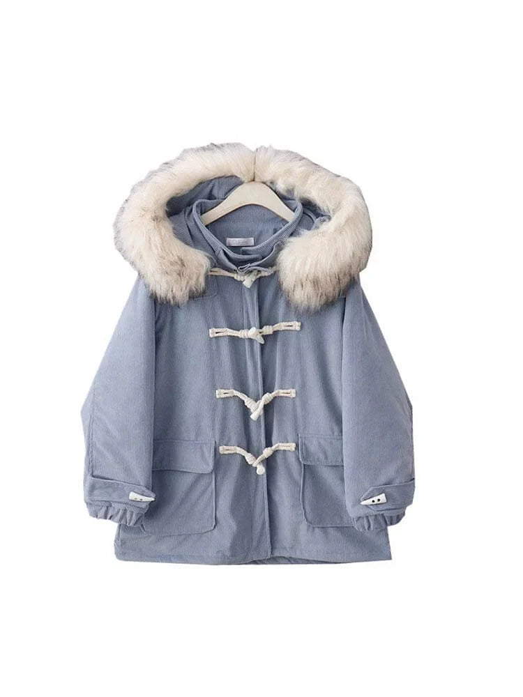 The Molly Oversized Faux Fur Hooded Winter Coat - Multiple Colors