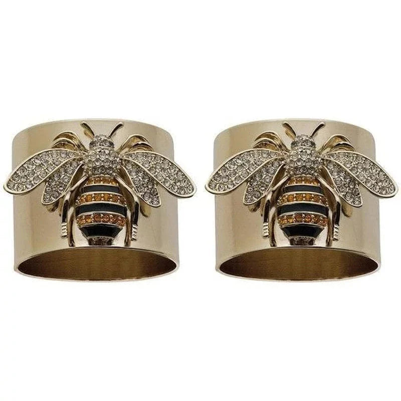 The Scarab Crystal Band Ring