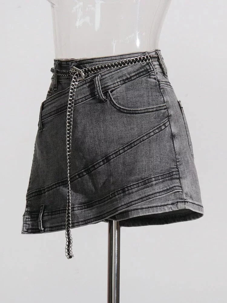 The Roxie High Waist Denim Shorts