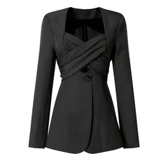 The Xavia Long Sleeve Blazer - Multiple Colors