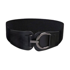 The Daphne Faux Leather Waistband Belt