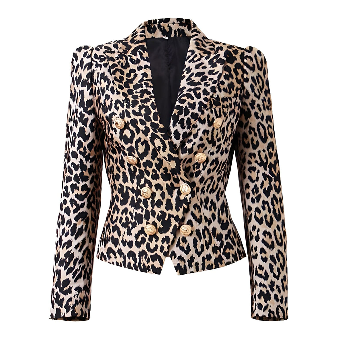 The Leopard Slim Fit Blazer