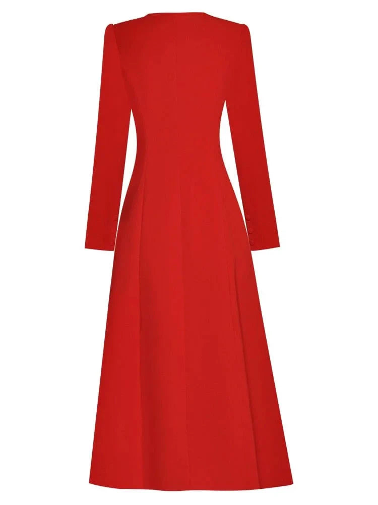 The Saffron Long Sleeve Dress