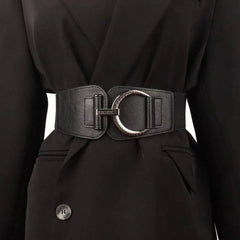 The Daphne Faux Leather Waistband Belt