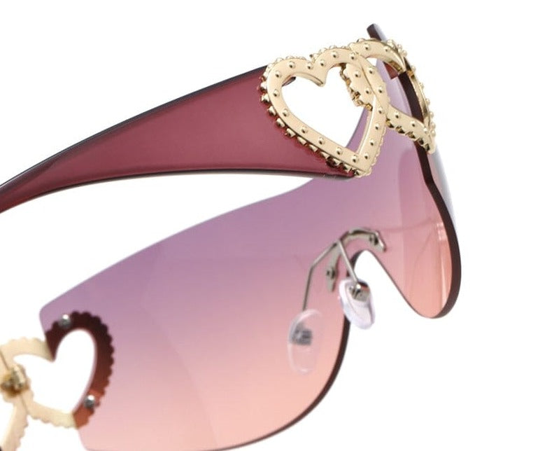 The Lovers Rhinestone Sunglasses - Multiple Colors