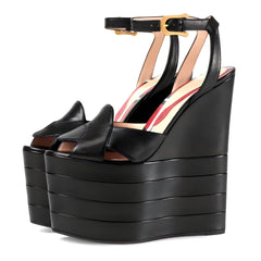 The Amora Platform Sandals - Multiple Colors