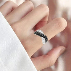 The Yin-Yang Crystal Ring