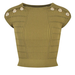 The Lilo Sleeveless Knitted Shirt - Multiple Colors