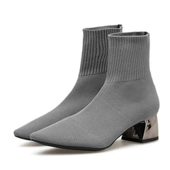 The Sage Knitted Ankle Boots - Multiple Colors