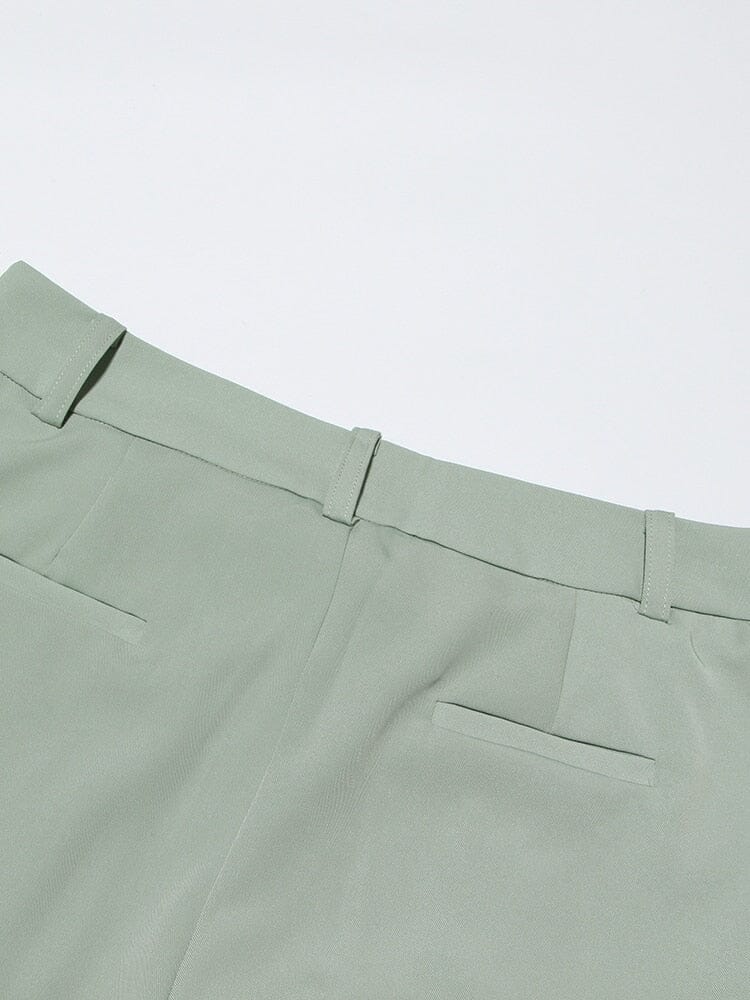 The Clover High-Waisted Asymmetrical Trousers