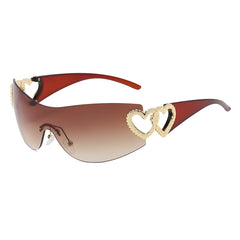 The Lovers Rhinestone Sunglasses - Multiple Colors