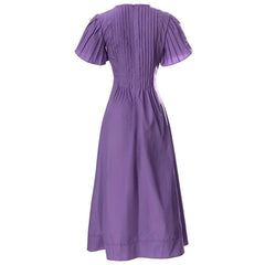 The Lavender Short Sleeve Dress