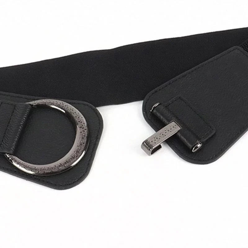 The Daphne Faux Leather Waistband Belt