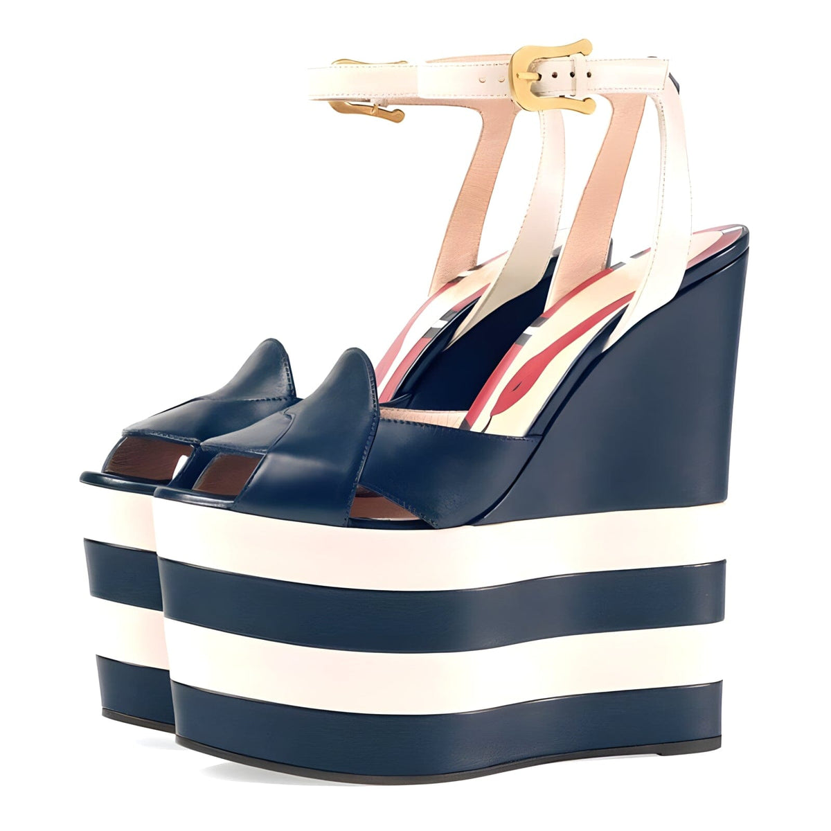 The Amora Platform Sandals - Multiple Colors