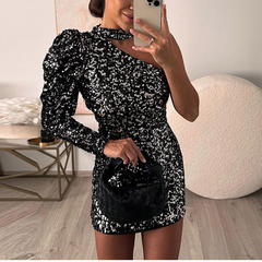 Rivo Sequin Party Dress