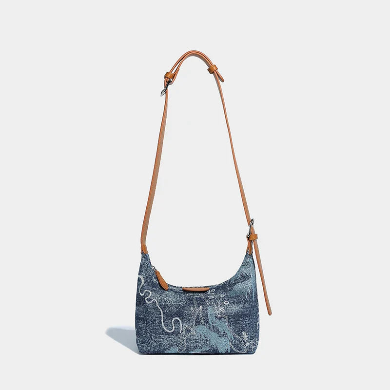 Exquisite Denim Shoulder Bag