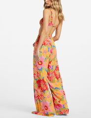 Split Spirit Floral Pants