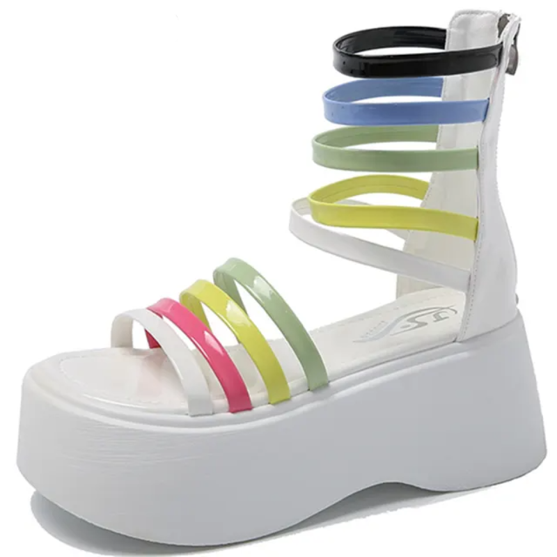 SpectrumStep Strap Sandals