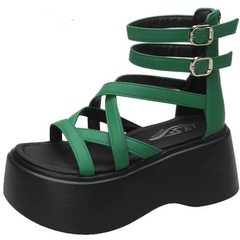 TwinLatch Strappy Sandals