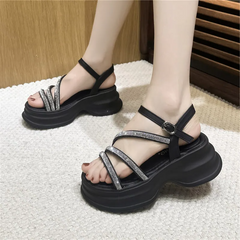 ShoreGlam Platform Sandals