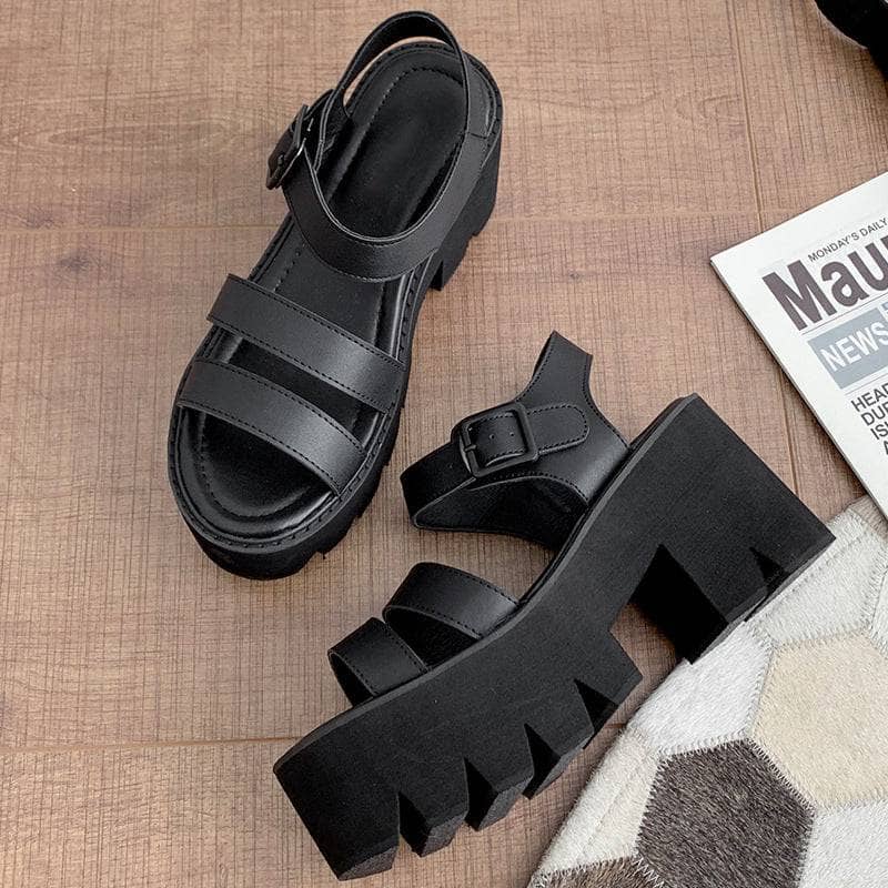 Georgia Platform Sandals