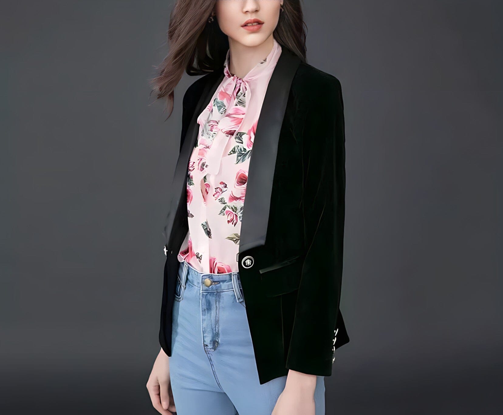 The Camille Velvet Slim Fit Blazer - Multiple Colors