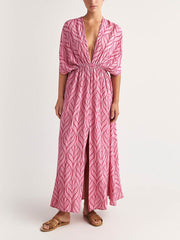 Printed Resort Maxi Dress