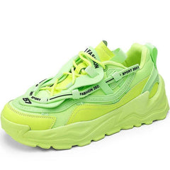 Luxa Neon Chunky Sneakers