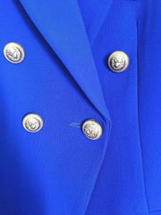 The Priscilla Slim Fit Blazer - Cobalt