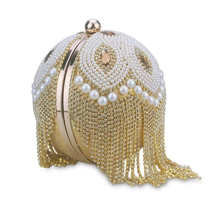 The Bella Beaded Handbag Clutch Purse - Multiple Colors