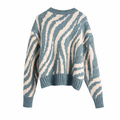 The Tigress Long Sleeve Pullover Sweater