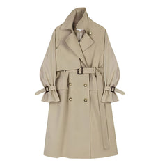 The Teagan Long Sleeve Trench Coat - Multiple Colors