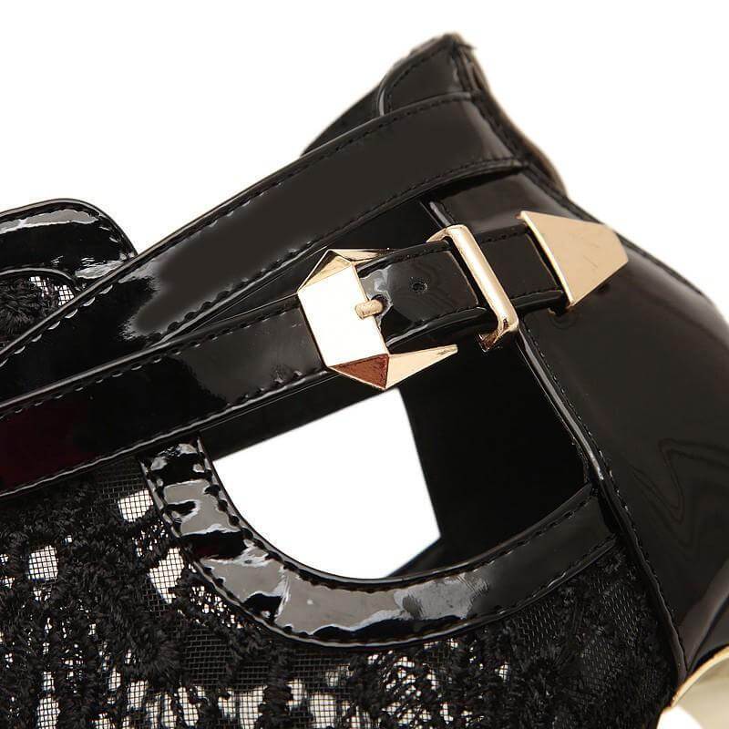 The Celeste Lace High Heel Pumps - Multiple Colors