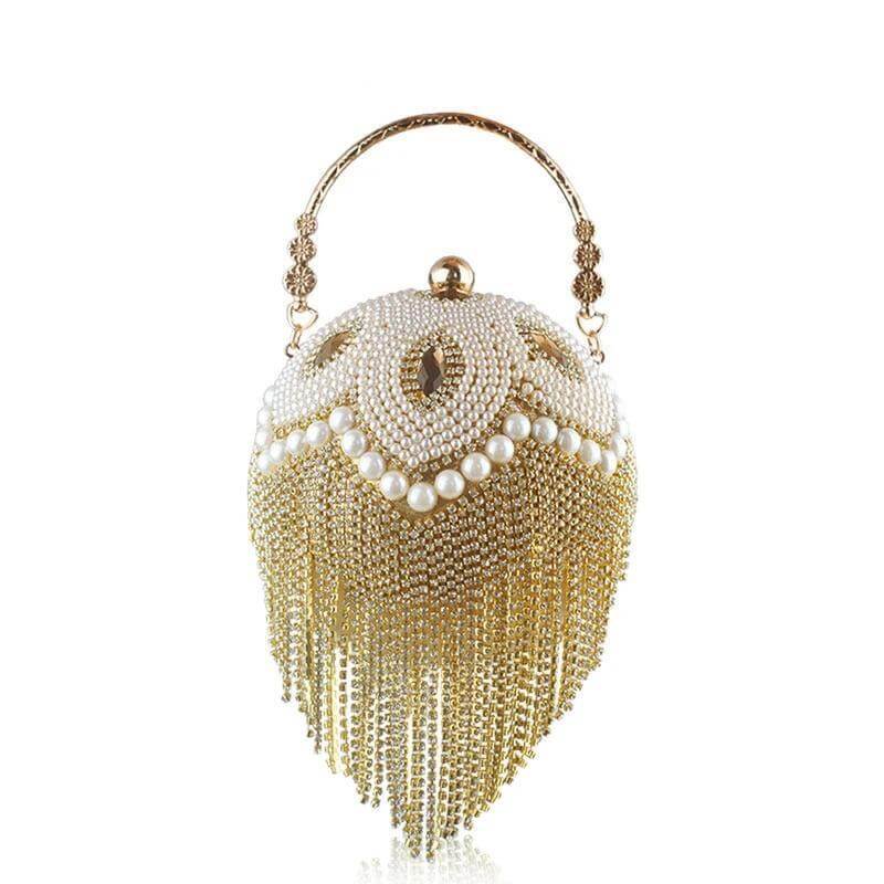 The Bella Beaded Handbag Clutch Purse - Multiple Colors