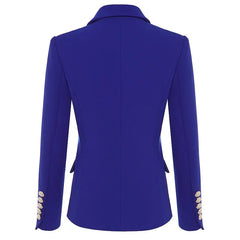 The Priscilla Slim Fit Blazer - Cobalt