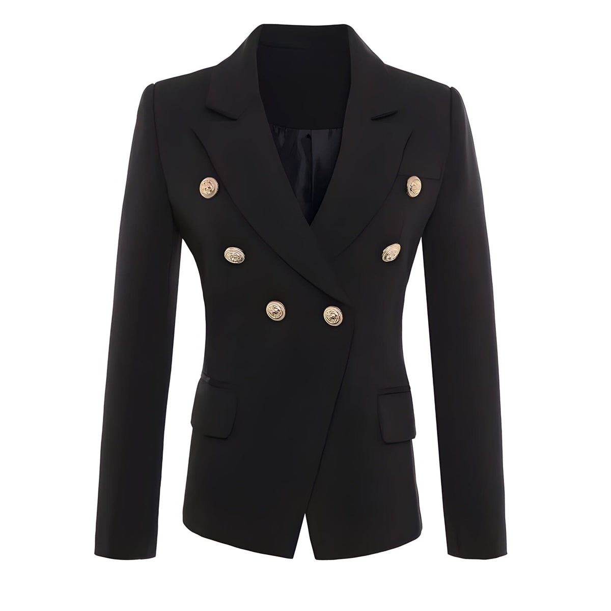 The Priscilla Slim Fit Blazer - Jet Black