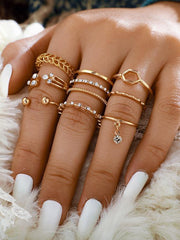 Iris Ring Set 8pcs