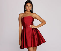 Rebecca Party Pleated Dress - Lady Occasions