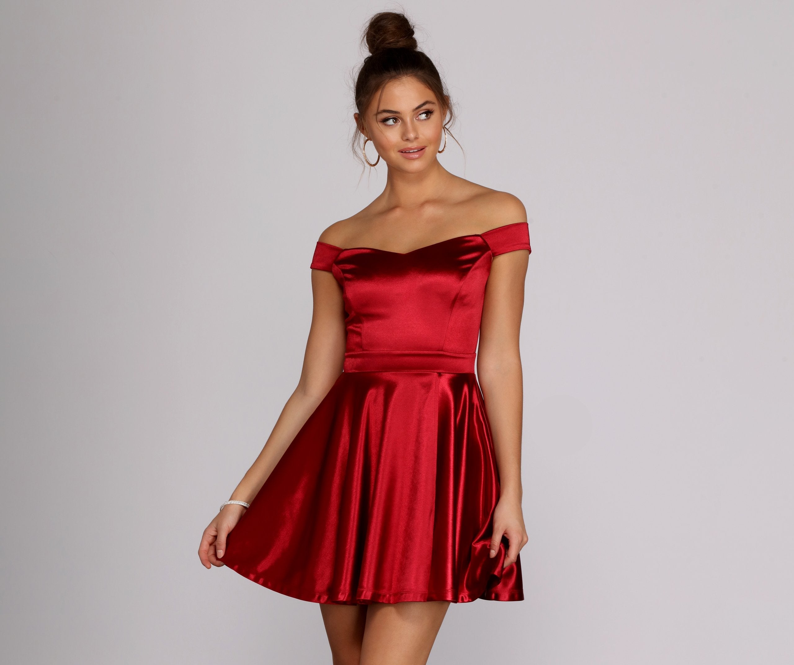 Jess Off The Shoulder Dress - Lady Occasions