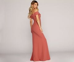 Aurora Formal High Slit Mermaid Dress - Lady Occasions